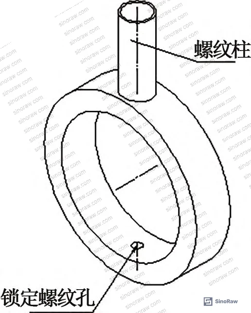 Figure 3: L-bed frame structure showing semicircular V-groove beam mounting slots, reinforcing ribs, and pull-ring beam installation through-holes