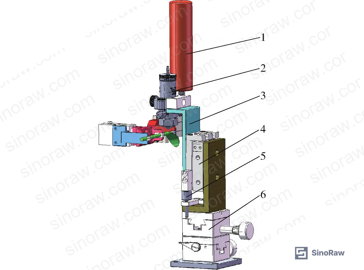 Figure 7: Rotary transport mechanism providing synchronized multi-station operation for continuous adhesive dispensing and curing cycle