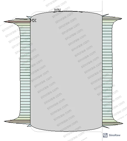Figure 4: FEA stress contours illustrating tolerance impact—upper tolerance cross-section seal vs. lower tolerance variant