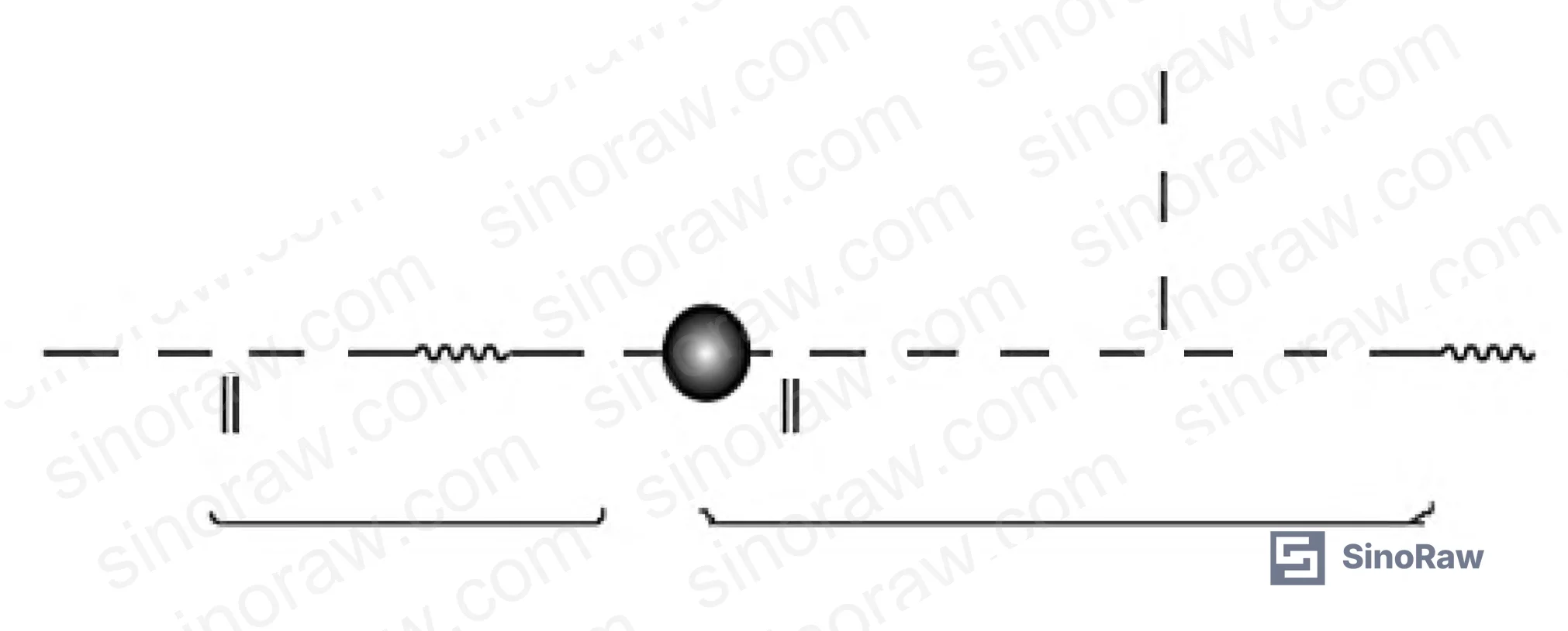 Figure 4: Prepolymer synthesis schematic — PTHF/TDI/DMPA-based urethane acrylate intermediate showing soft-segment and hard-segment architecture