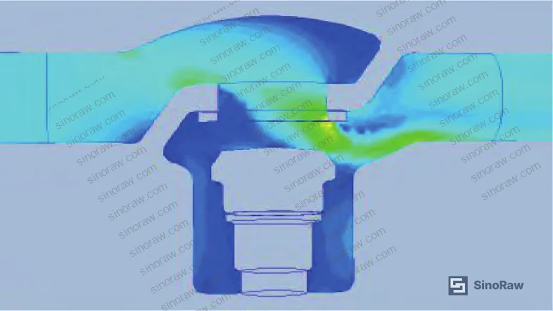 Figure 2: Y-type vs. T-type globe valve flow performance comparison, showing the 1.5–2× flow coefficient advantage of the Y-type configuration under identical 4500 LB test conditions