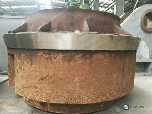 Figure 3: Post-weld condition of repaired roller core showing bead profile and surface finish after dual-stage heat treatment — compare with pre-repair worn surface