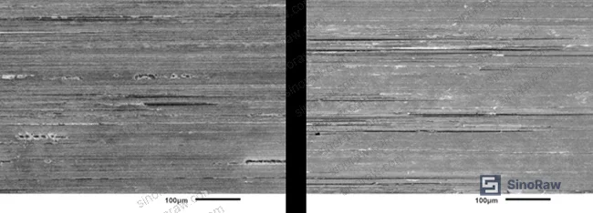 Figure 3: Compressive creep curves for PTFE composites at 150°C showing significantly elevated creep strain in unfilled PTFE