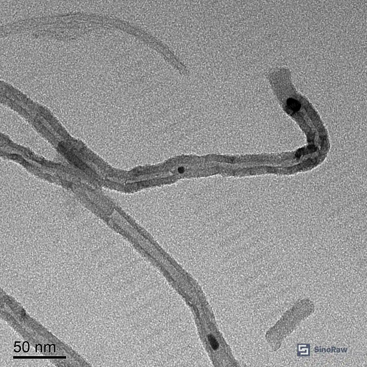 Figure 2: Schematic cross-section of internal-addition antistatic release film structure, with CNT-silicone blend forming a single functional release-antistatic layer