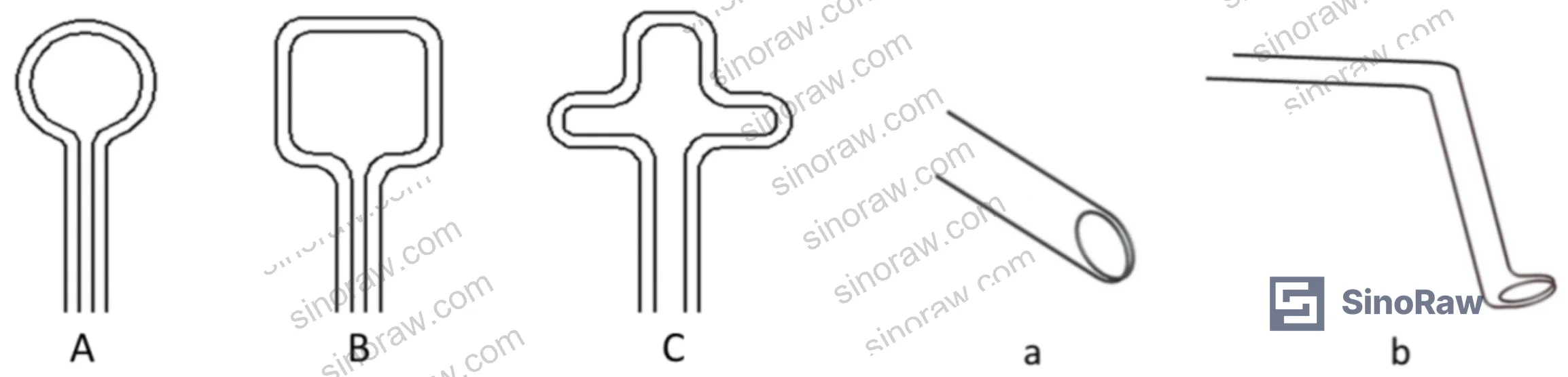 Figure 1: Induction coil configuration for composite dielectric substrate antenna assembly brazing — coil inner diameter set 2 mm larger than the antenna terminal outer diameter